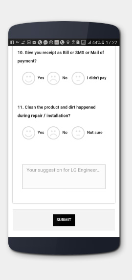 LG India Feedback Survey Form 04