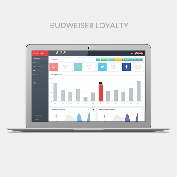 Budweiser Loyalty Program Dashboard