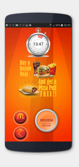 McDeals McDonalds App