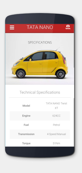 Tata Nano Twist specifications